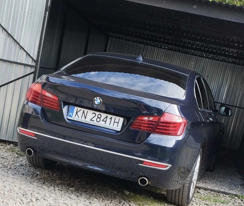 BMW Seria 5 cena 83000 przebieg: 135000, rok produkcji 2013 z Bobolice małe 742